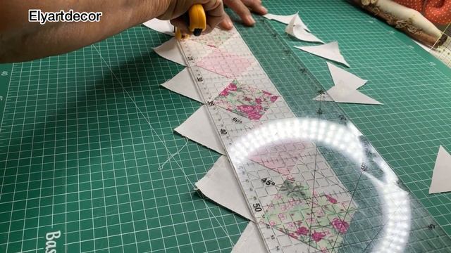 FLYING GEESE - Técnica De Patchwork