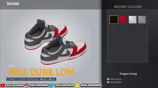 HOW TO MAKE Nike Dunk Low “75th Anniversary Chicago” In NBA 2K22 Shoe Creator смотреть онлайн