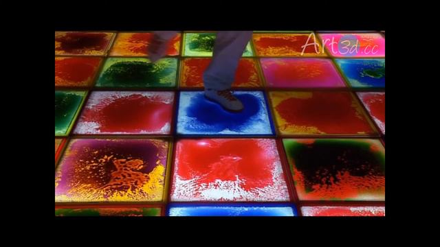 Liquid dance floor tile - amazing visual impact смотреть онлайн