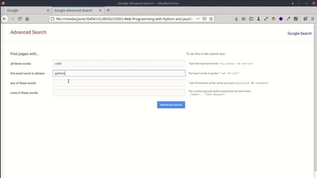 CS50’s Web Programming with Python and JavaScript - Project 0: Search смотреть онлайн