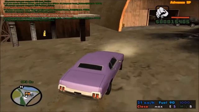 Выживание в Gta Advance Rp yellow server. Часть #1 (Работа на Шахте) смотреть онлайн