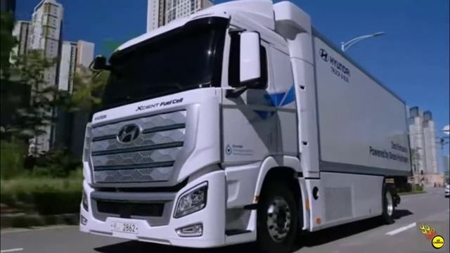 CAMINHÃO DE CÉLULA DE COMBUSTÍVEL HYUNDAI XCIENT 2021 смотреть онлайн
