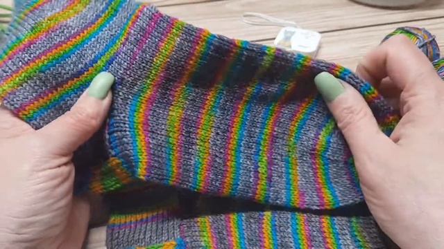 #сп_носочная_коробочка_20_21_8пара Носочки из пряжи GAZZAL HAPPY FEET смотреть онлайн