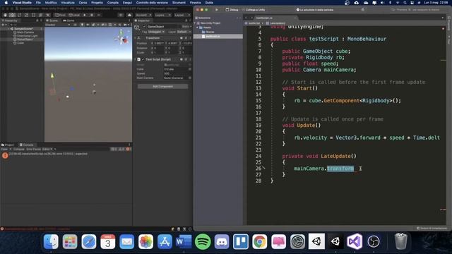 The ABSOLUTE BASES of UNITY #5 - Vector3 & Transform смотреть онлайн