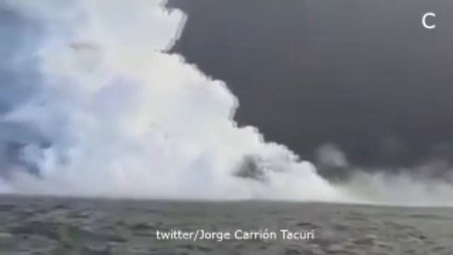 Eruption volcano La Cumbre, Ecuador, june 16, 2018 | Извержение вулкана Ла-Кумбре, Эквадор смотреть онлайн