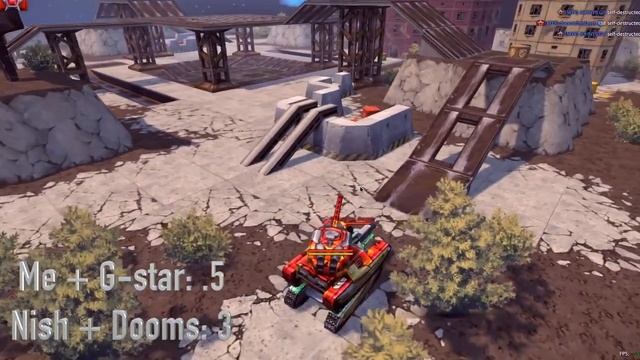 Tanki Online - NEW GAME MODE! - WILL IT LAND!? смотреть онлайн