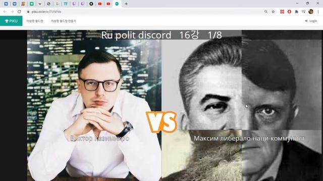 Тест на правое единство (Ru Polit Discord и мукбанг)
