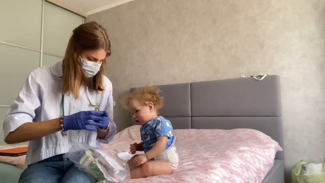 Вызвала скорую РЕБОРНУ ЛИАМУ Пришёл доктор к реборну ЛИАМУ the doctor treats reborn reborn is sick смотреть онлайн