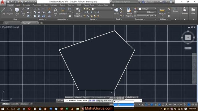 How to Hide Wipeout Lines in Autocad- Hide Wipeout Autocad Tutorial смотреть онлайн
