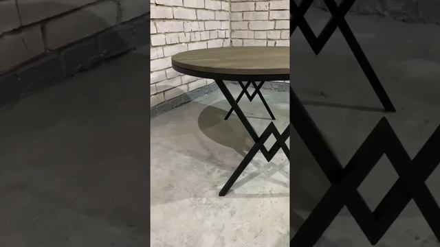 Журнальный столик в стиле Лофт кофейный смотреть онлайн