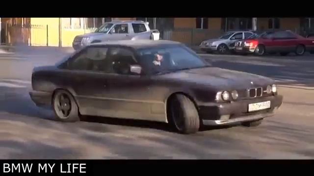 BMW E34 drift смотреть онлайн