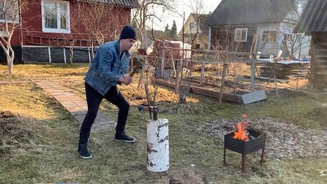 Рубить дрова | заготовка дров смотреть онлайн