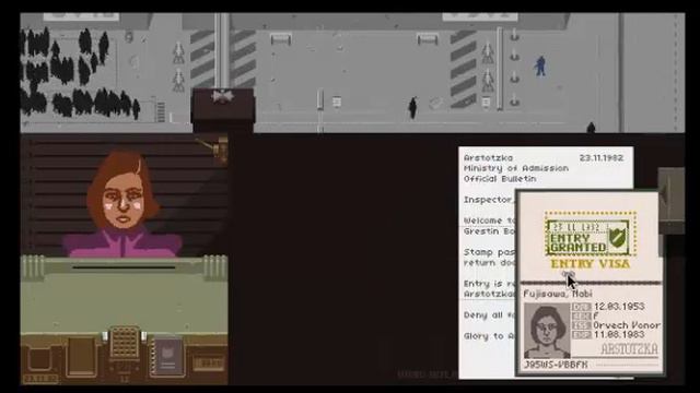 Прохождение игры "Papers, Please" | #1 смотреть онлайн