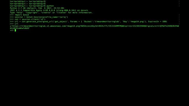 AWS S3 Timed Urls and Monitoring #20 смотреть онлайн