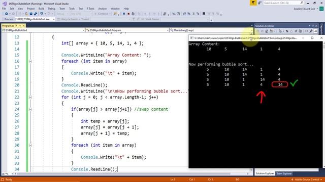 08 Bubble Sort: Data Structures and Algorithms смотреть онлайн
