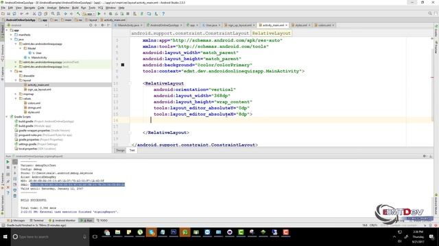 Android Studio Tutorial - Online Quiz App Part 1 (Sign In / Sign Up) смотреть онлайн