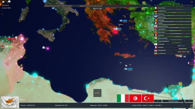Roblox Rise Of Nations surviving as Cyprus смотреть онлайн