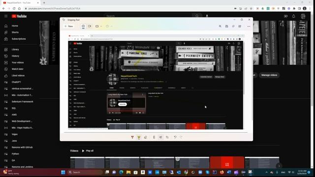 How to take screenshots on windows | screenshots on Windows PC Or Laptops in Nepali смотреть онлайн