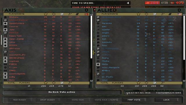 BF1942 FHSW.Kabu Server Gameplay [Todtenbruch 1944] #3 [Faction: USA] смотреть онлайн