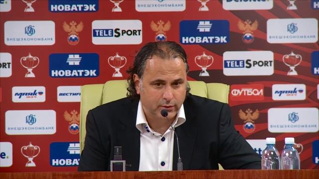Миодраг Божович: «С самого начала матча никто никому не уступал» смотреть онлайн