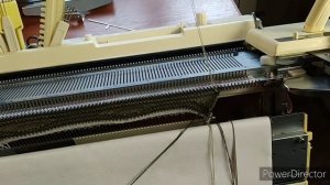 Кофточка поперечным вязанием на любой вязальной машине.