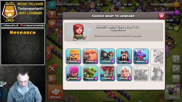TH 8 Laboratory Research Order | First 15 days Episode 2 | Clash of Clans смотреть онлайн