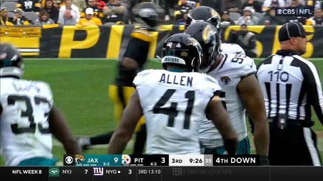 Jacksonville Jaguars Highlights vs. Pittsburgh Steelers | 2023 Regular Season Week 8 смотреть онлайн