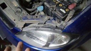 Замена лампы поворотника переднего левого на Шевроле Лачетти Хэтчбэк