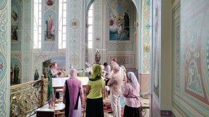 "Ныне отпущаеши раба Твоего, Владыко..." (Киевский распев). Регент Таисия Марченко.