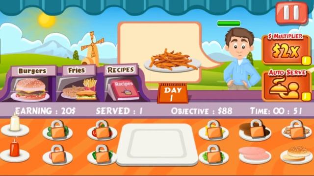 Burger Sandwich Dash - Gameplay Walkthrough for Android/IOS смотреть онлайн