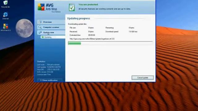Updating AVG Antivirus Software смотреть онлайн