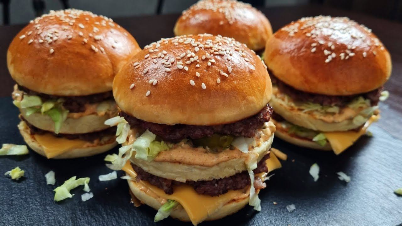 ИДЕАЛЬНЫЕ БУЛОЧКИ для БУРГЕРА. Рецепт. смотреть онлайн