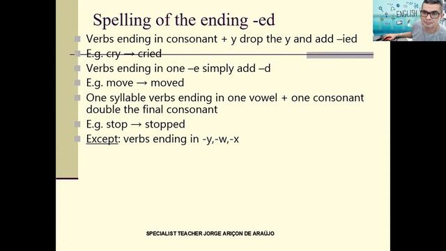 Inglês Prof. Jorge 9º ano / aula 5 смотреть онлайн