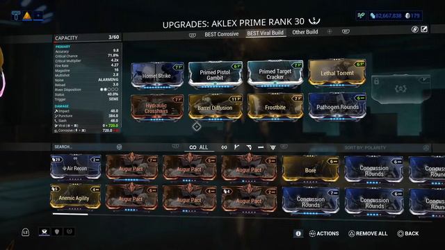 Warframe- Aklex Prime Build 2020 [5 forma] | Insane Builds! смотреть онлайн