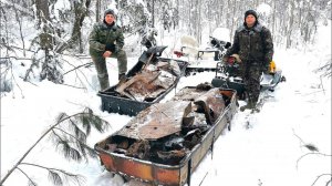 ВЫВОЗИМ МЕТАЛЛ С ТАЙГИ.ОСТАТКИ СОВЕТСКОЙ ВЛАСТИ