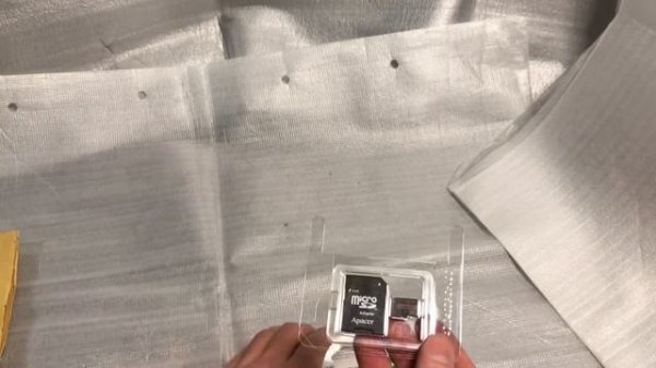 Распаковка Apacer microSDXC 128GB из Rozetka