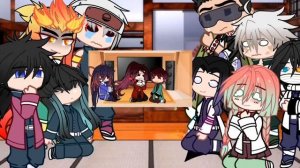 Hashiras react to what if Tanjiro,Yoriichi and Kokushibo were stuck in a room for 24 hours PART 2