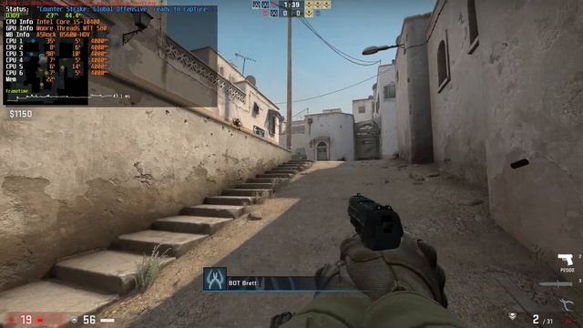 MTT S80 - CS:GO Benchmark And Botmatch
