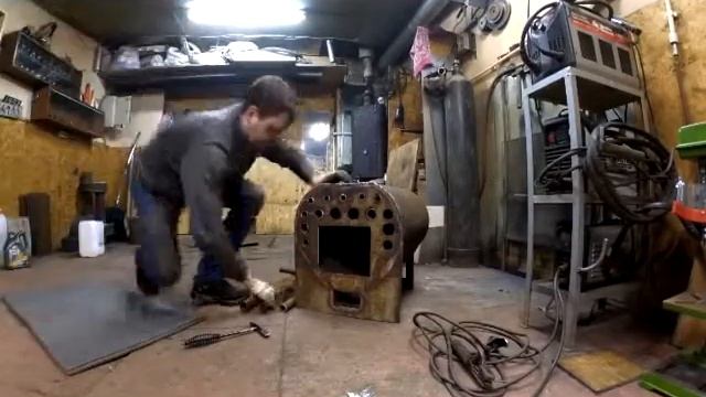 Супер печь для гаража 2 часть смотреть онлайн
