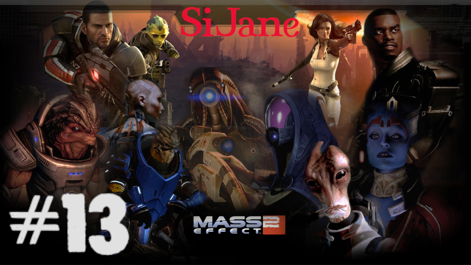 Mass Effect 2 стрим 13 Логово Серого посредника смотреть онлайн