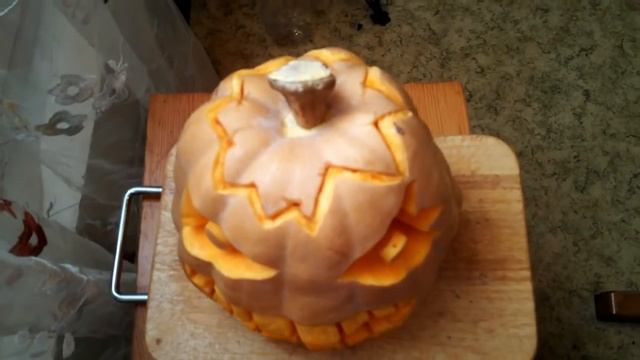 Карвинг. Вырезаем тыкву на Хэллоуин - Jane Carving Studio - "Тыквер" смотреть онлайн
