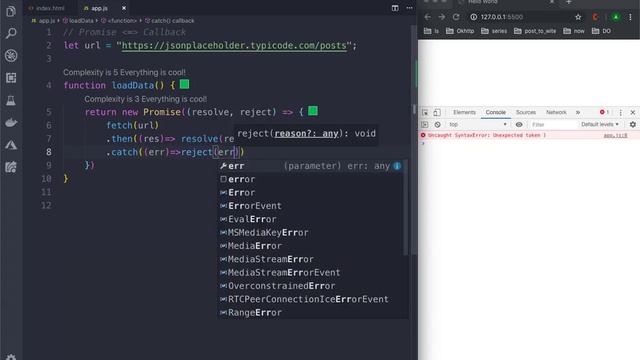 60 Fetch And Promise смотреть онлайн