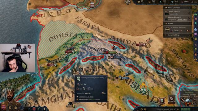 A FAMILY FEUD BECOMES A WAR! Crusader Kings 3 - Legacy of Persia Campaign #10 смотреть онлайн