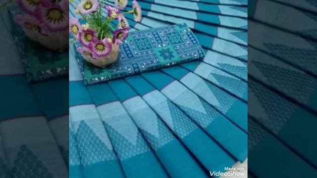 Summer Wear Daily Office Usage Pure Cotton Nool Fancy Saree Low Price High Quality Matching Blouse