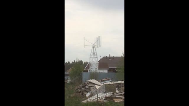 Ветросолнечная станция в частном доме г.Ижевск Деалан Энерго смотреть онлайн