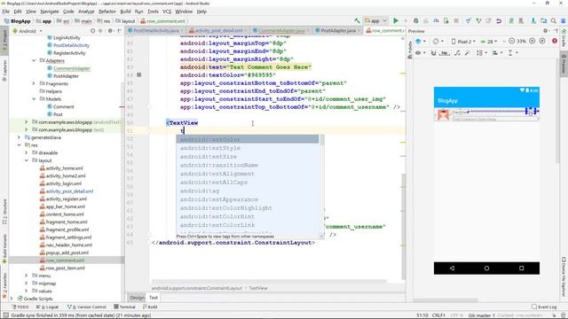 Community Blog App #13: Retrieve Post Comments | Android Studio Tutorial смотреть онлайн