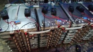 Балансировка ячеек Ниссан Лиф перед разрядным тестом