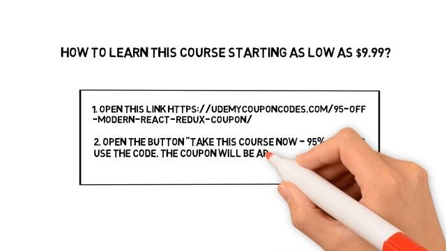 95% off Modern React with Redux [2020 Update] Coupon смотреть онлайн