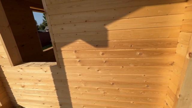 Обзор одноэтажного дома 6,5х8,5 из профилированного бруса смотреть онлайн