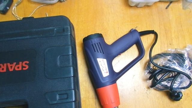 Строительный фен Sparky Professional, роспаковка, обзор смотреть онлайн